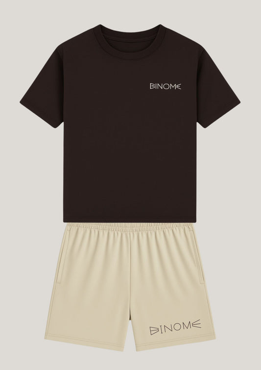Choco Brown – Full Outfit - "Capsule Binome" "Capsule Binome" Choco Brown – Full Outfit