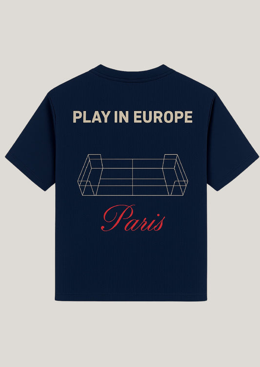 Perfect Blue – T-shirt - "Capsule Binome" "Capsule Binome" Perfect Blue – T-shirt