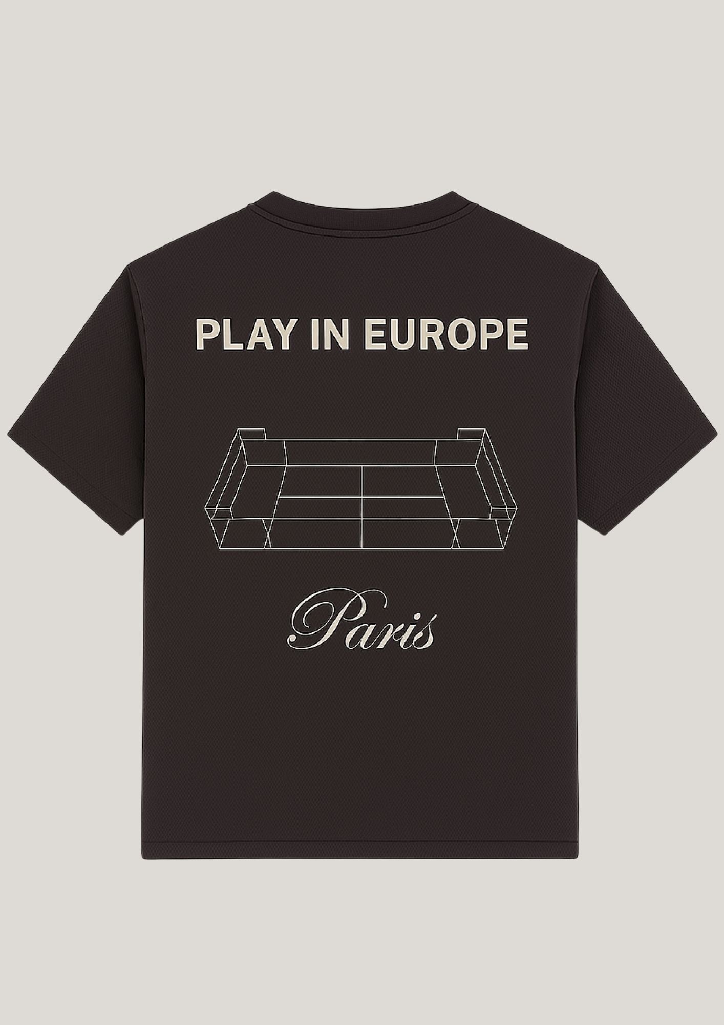 Choco Brown – T-shirt - "Capsule Binome" "Capsule Binome" Choco Brown – T-shirt